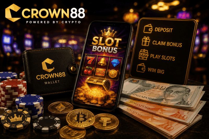 Crown88 wallet deposit planning before chasing slot bonuses