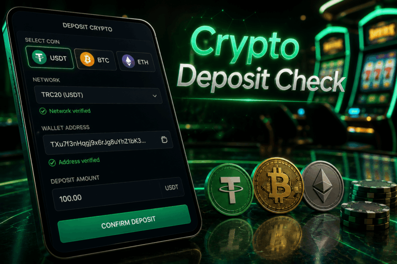Crown88 crypto deposit check